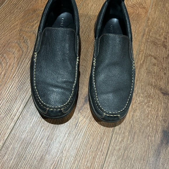 Cole Haan Tucker Venetian Men Size 8.5M Leather Slip On Dress Loafer, Black. - Picture 4 of 5